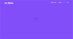 Desktop Screenshot of nxtbox.com